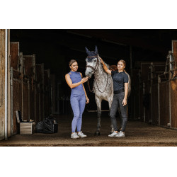 Polo Ich liebe dich Equithème Alba Violett Lila