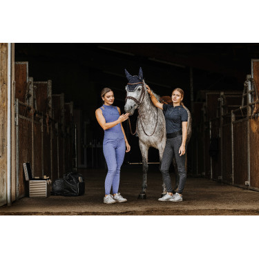 Polo Ich liebe dich Equithème Alba Violett Lila