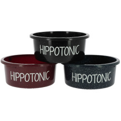 Stallnapf 2L HIPPOTONIC – Glitter Schwarz