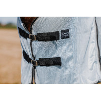 Reitshirt Riding World Belly Mesh Grau