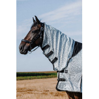 Reitshirt Riding World Belly Mesh Combo Grau