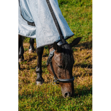 Reitshirt Riding World Belly Mesh Combo Grau