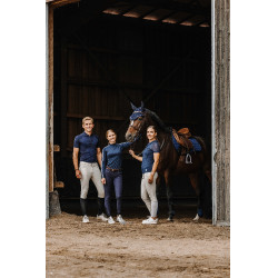 Polo Equithème Lucas Marine Marineblau