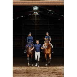 Polo Equithème Lucas Marine Marineblau