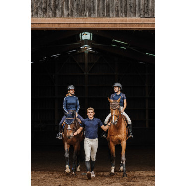 Polo Equithème Lucas Marine Marineblau