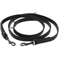 Hundeleine Equithème Vortex Braun