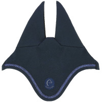 Fliegenhaube Ich liebe dich Equithème Origine Marineblau