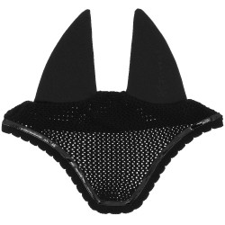 Fliegenhaube Ich liebe dich Equithème Mirror Schwarz Fliegenhaube Ich liebe dich Equithème Mirror Schwarz