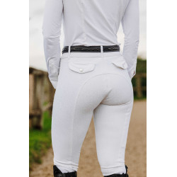 Reithose Equithème Originals Beverly Weiß Weiß Reithose Equithème Originals Beverly Weiß Weiß