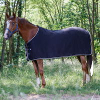 Fleecehemd Riding World Schwarz / Grau Fleecehemd Riding World Schwarz / Grau
