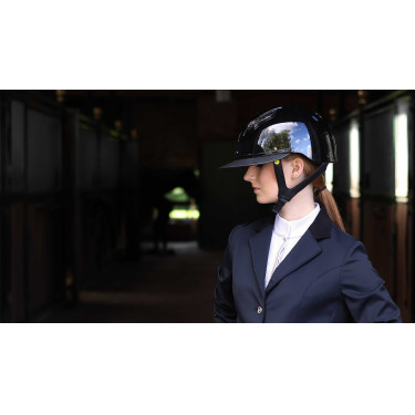 Abnehmbarer Besatz für Lami-Cell Glossy Helm Schwarz