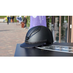 Abnehmbarer Besatz für Lami-Cell Strass Helm Schwarz