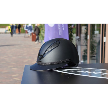 Abnehmbarer Besatz für Lami-Cell Strass Helm Schwarz