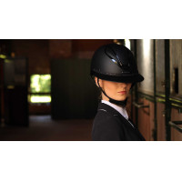 Abnehmbarer Besatz für Lami-Cell Strass Helm Schwarz