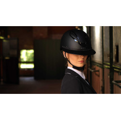 Abnehmbarer Besatz für Lami-Cell Strass Helm Schwarz