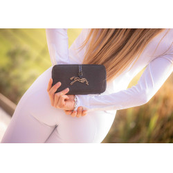 Brieftasche Pénélope Vittoria Schwarz