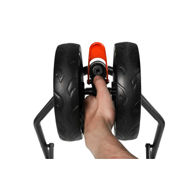 Zerlegbarer Hippotonic 3-Rad-Karren Schwarz