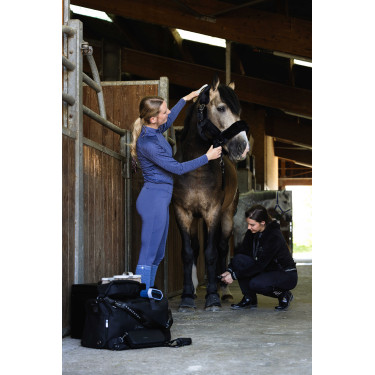 Täschchen Je t'aime Equithème + Geldbörse Schwarz Täschchen Je t'aime Equithème + Geldbörse Schwarz