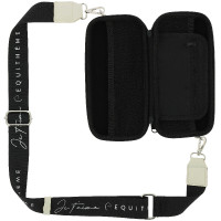 Täschchen Je t'aime Equithème + Geldbörse Ecru Weiß Täschchen Je t'aime Equithème + Geldbörse Ecru Weiß