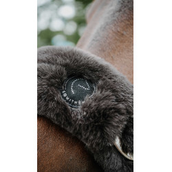 Halfter Je t'aime Equithème Snuggy Braun