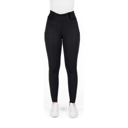 Damenreithose Equithème Alizé mit Silikonvollbesatz Schwarz Damenreithose Equithème Alizé mit Silikonvollbesatz Schwarz