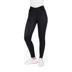 Damenreithose Equithème Alizé mit Silikonvollbesatz Schwarz Damenreithose Equithème Alizé mit Silikonvollbesatz Schwarz