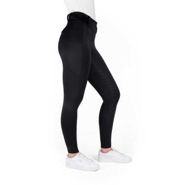 Damenreithose Equithème Alizé mit Silikonvollbesatz Schwarz Damenreithose Equithème Alizé mit Silikonvollbesatz Schwarz