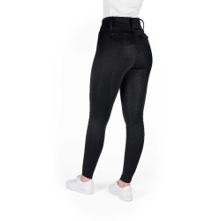 Damenreithose Equithème Alizé mit Silikonvollbesatz Schwarz Damenreithose Equithème Alizé mit Silikonvollbesatz Schwarz