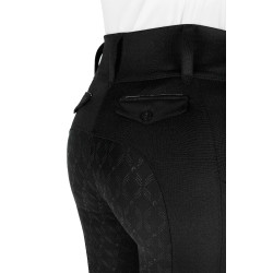 Damenreithose Equithème Alizé mit Silikonvollbesatz Schwarz Damenreithose Equithème Alizé mit Silikonvollbesatz Schwarz