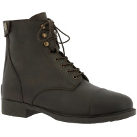 Stiefeletten Norton Nîmes mit Reißverschluss + Schnürung Braun
