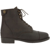 Stiefeletten Norton Nîmes mit Reißverschluss + Schnürung Braun