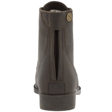 Stiefeletten Norton Nîmes mit Reißverschluss + Schnürung Braun
