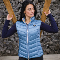 Doudoune sans manches light Henna Flags & Cup Bleu marine Doudoune sans manches light Henna Flags & Cup Bleu marine