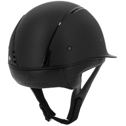 Equithème Soazy Helm Mattschwarz glänzend Schwarz / schwarz
