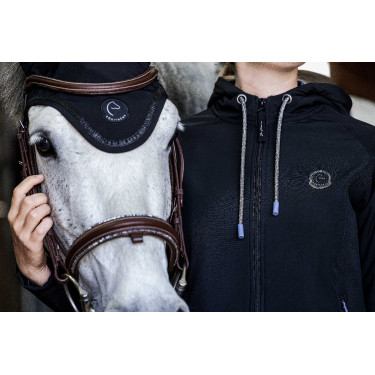 Softshelljacke Je t’aime Equithème Victoria Damen Schwarz