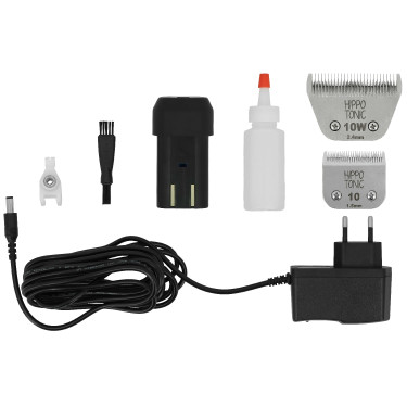 Kabellose A5 PRO COMBO Schermaschine Hippotonic + 2 Akkus Grün Gr&uuml;n