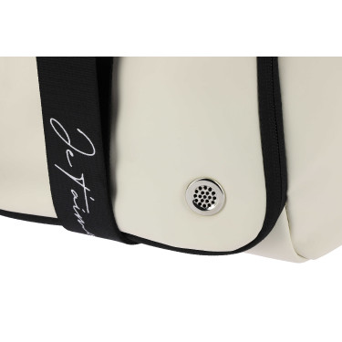 Wochenendtasche Je t'aime Equithème Ecru Weiß Wochenendtasche Je t'aime Equithème Ecru Weiß
