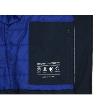 Equithème Herrenparka Baptiste Marine Marineblau