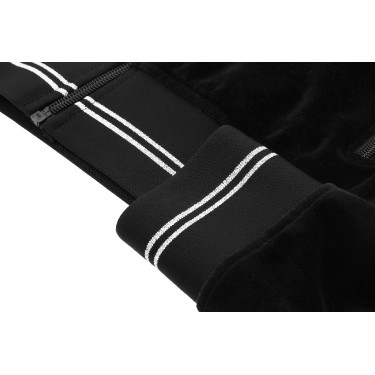 Velours-Fleece „Je t’aime“ Equithème Coline Damen Schwarz Velours-Fleece „Je t’aime“ Equithème Coline Damen Schwarz