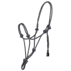 Knotenhalfter Norton Glim Marine / Silber Blau