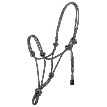 Knotenhalfter Norton Glim Marine / Silber Blau