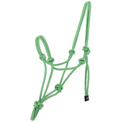 Knotenhalfter Norton Glim Hellgrün / Silber Knotenhalfter Norton Glim Hellgrün / Silber