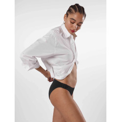 Abknöpfbarer Slip Héméra Smoon starke Blutung Schwarz