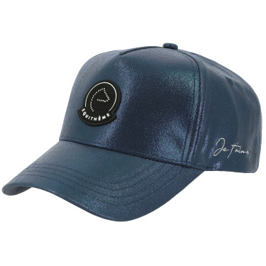 Kappe Ich liebe dich Equithème Studio Marine Marineblau