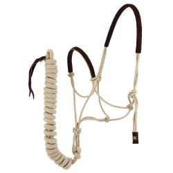 Ethologisches Zaumzeug + Seil Norton Schweden Beige / Braun