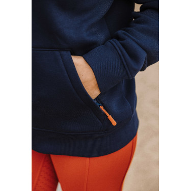 Sweatshirt Equithème Originals Gabriel Damen Marine Marineblau