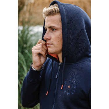 Sweatshirt Equithème Originals Gabriel Damen Marine Marineblau