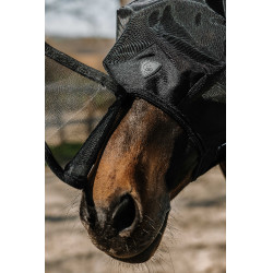 Anti-Fliegen- und UV-Schutzmaske Pro Series Extra Schwarz