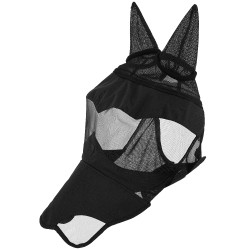 Fliegenmaske UV-Schutz Pro Series Visor Schwarz