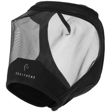 Anti-Fliegen-UV-Maske Equithème Mesh S/O Schwarz